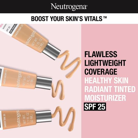 Radiant Tinted Moisturizer Broad Spectrum SPF 25 - Sheer Tan (30) - US 0328