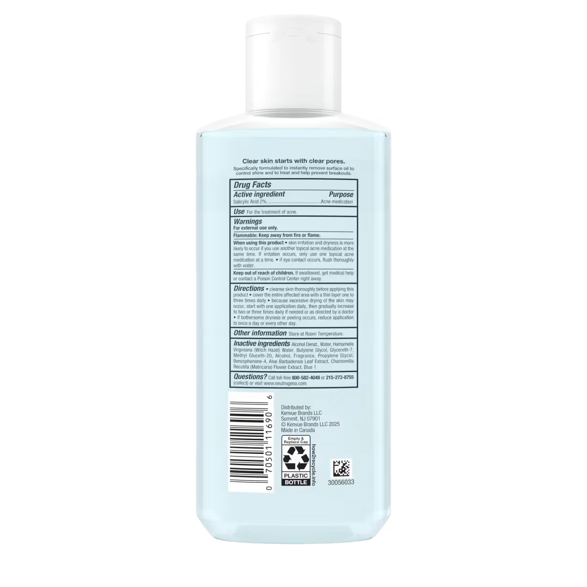 Neutrogena® Clear Pore Oil-Eliminating Astringent, 8 Fl. Oz - US 6111