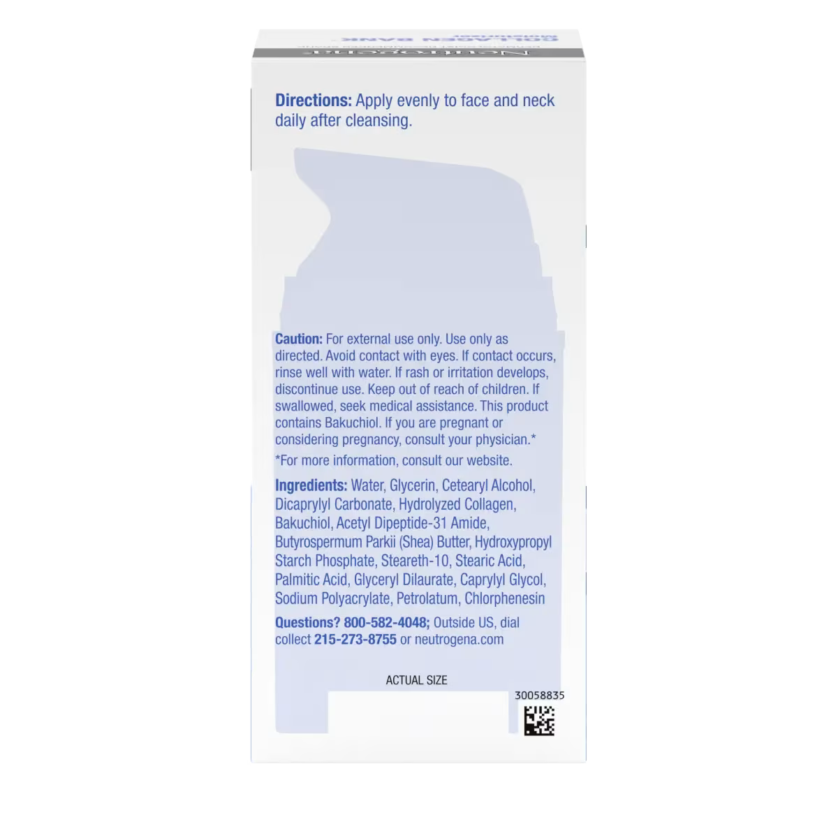 Neutrogena® Collagen Bank Night Moisturizer, Normal to Combination Skin 2. Fl. Oz - US 1294