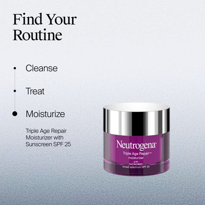 Neutrogena® Triple Age Repair Moisturizer SPF 25, 1.7 Oz - US 1102