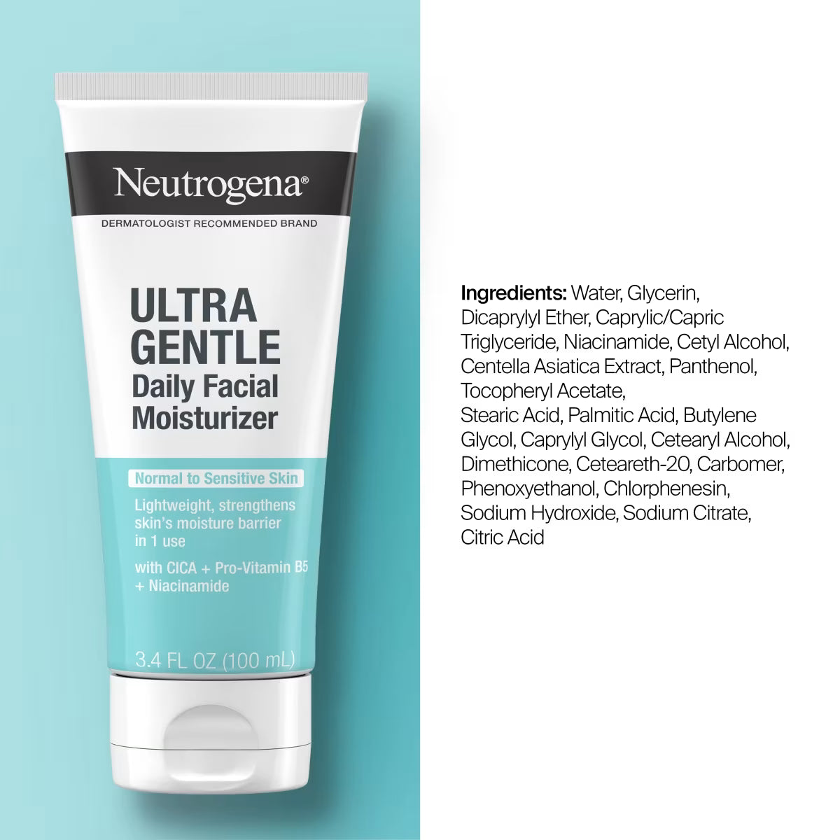 Neutrogena® Ultra Gentle Daily Facial Moisturizer 3.4 Fl. Oz - US 3428