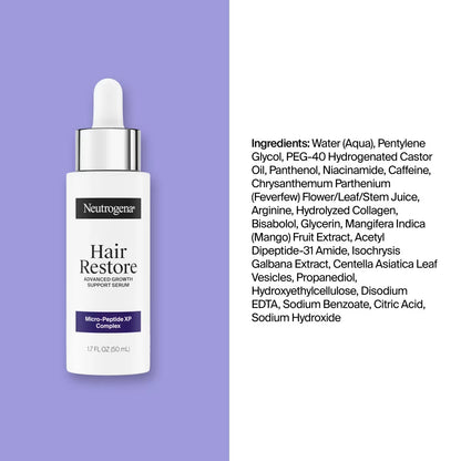 Neutrogena® Hair Restore Advanced Growth Support Serum, 1.7 fl oz - US 4040