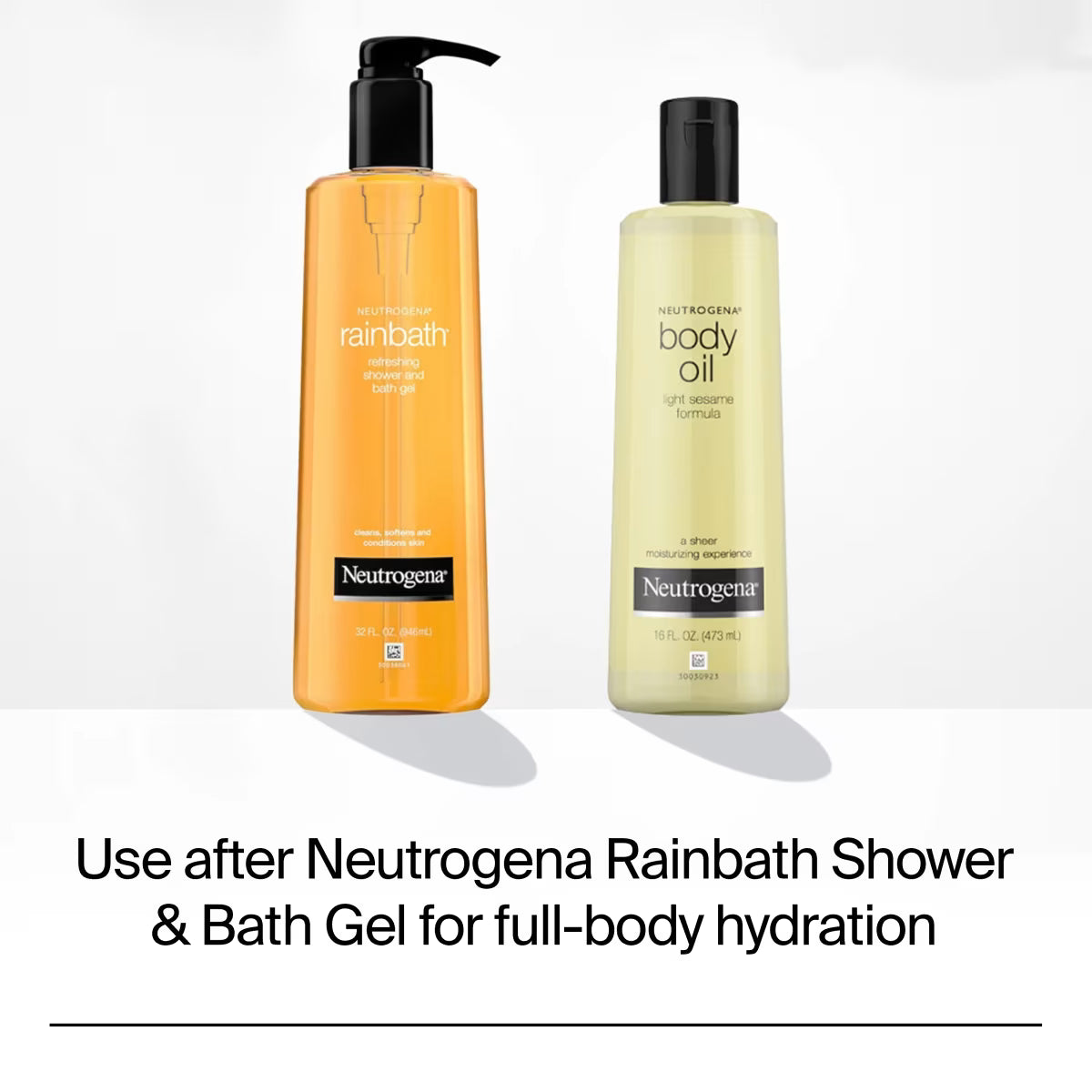 Neutrogena® Body Oil, Light Sesame Formula, 16 Fl. Oz - US 1651