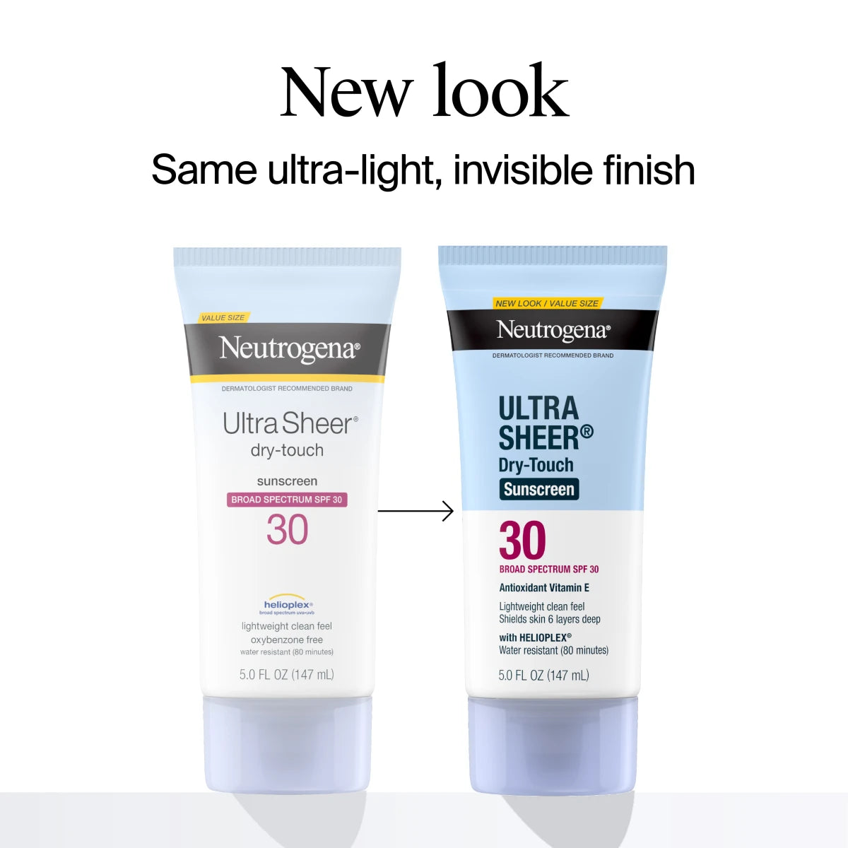 Neutrogena® Ultra Sheer Dry-Touch Sunscreen Lotion Broad Spectrum SPF 30, 5 Fl. Oz - US 9160
