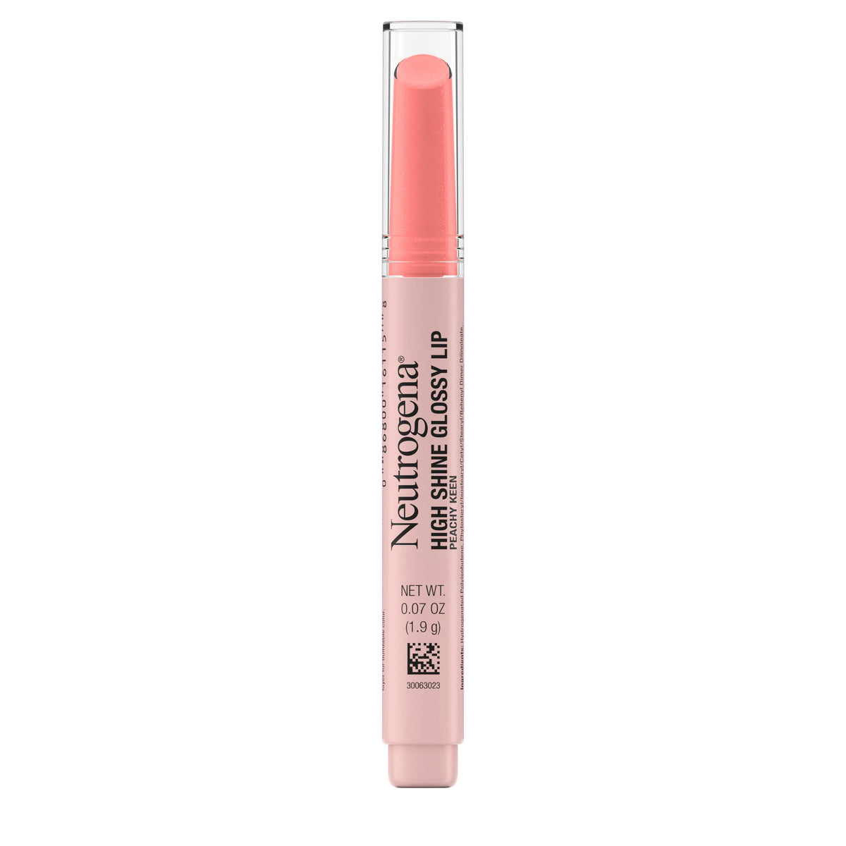 Neutrogena® High Shine Glossy Lip, Peachy Keen, 0.07 Oz - US 5844