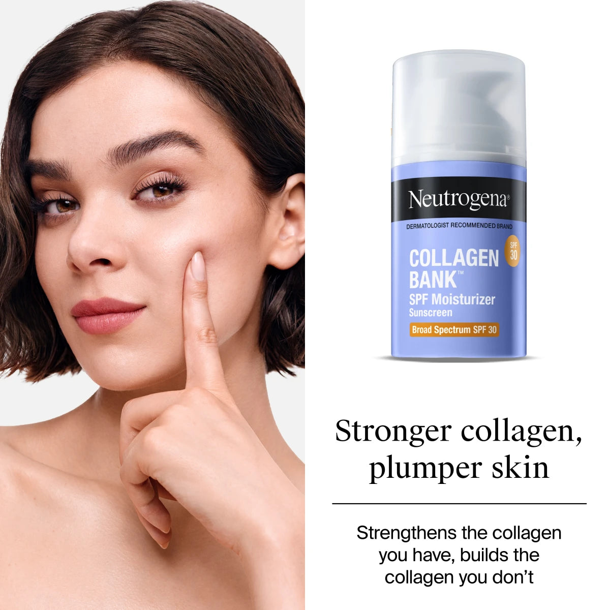 Neutrogena® Collagen Bank SPF Moisturizer Broad Spectrum SPF 30, 2.7 Fl. Oz - US 8019