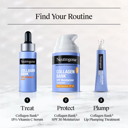 Neutrogena® Collagen Bank SPF Moisturizer Broad Spectrum SPF 30, 2.7 Fl. Oz - US 8019