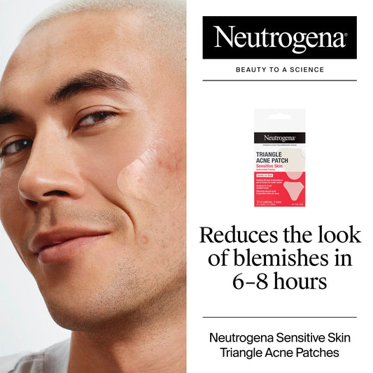 Neutrogena® Sensitive Skin Triangle Acne Patches, 10 Count - US 7360
