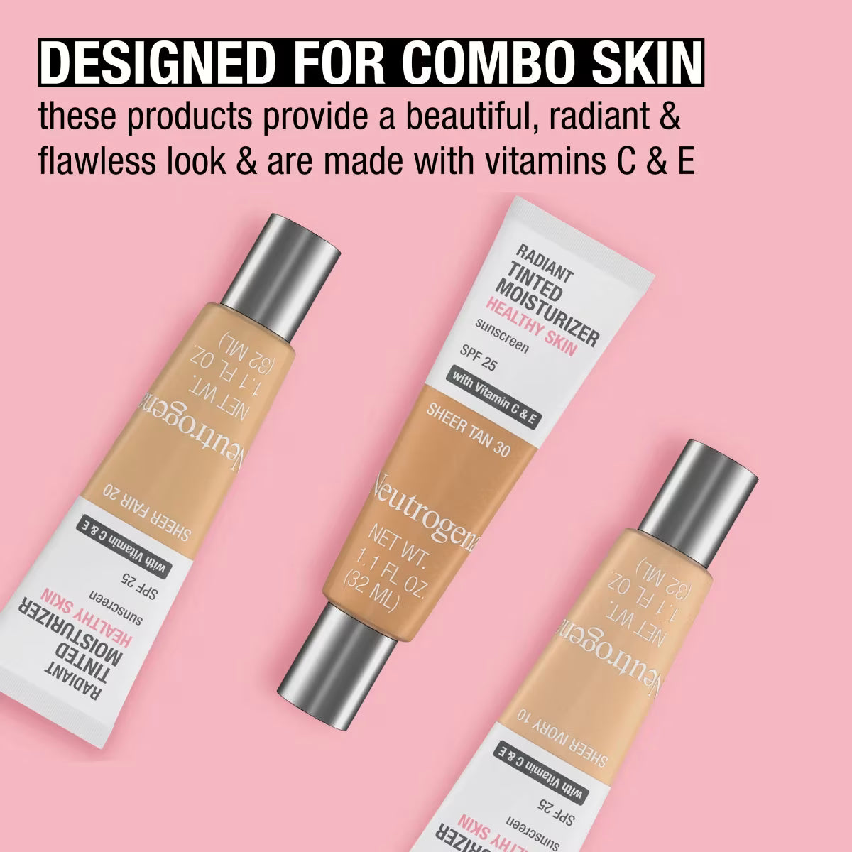 Radiant Tinted Moisturizer Broad Spectrum SPF 25 - Sheer Fair (20) - US 7619