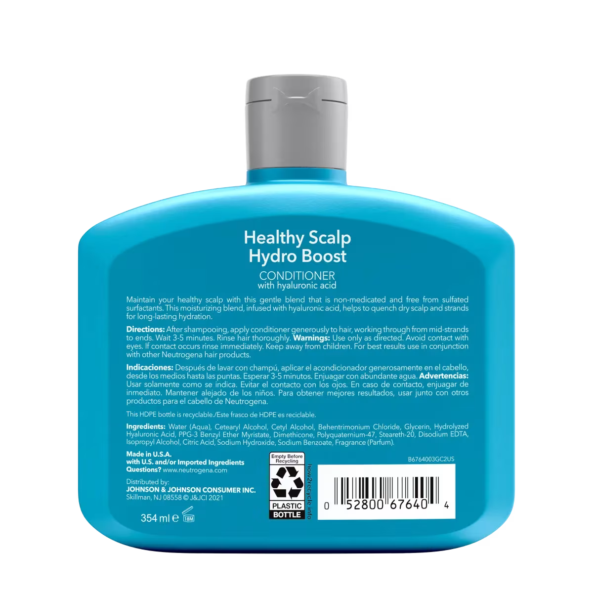 Neutrogena® Healthy Scalp Hydro Boost Conditioner with hyaluronic acid 12 fl oz - US 4438