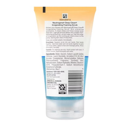 Deep Clean® Invigorating Foaming Scrub - US 4105