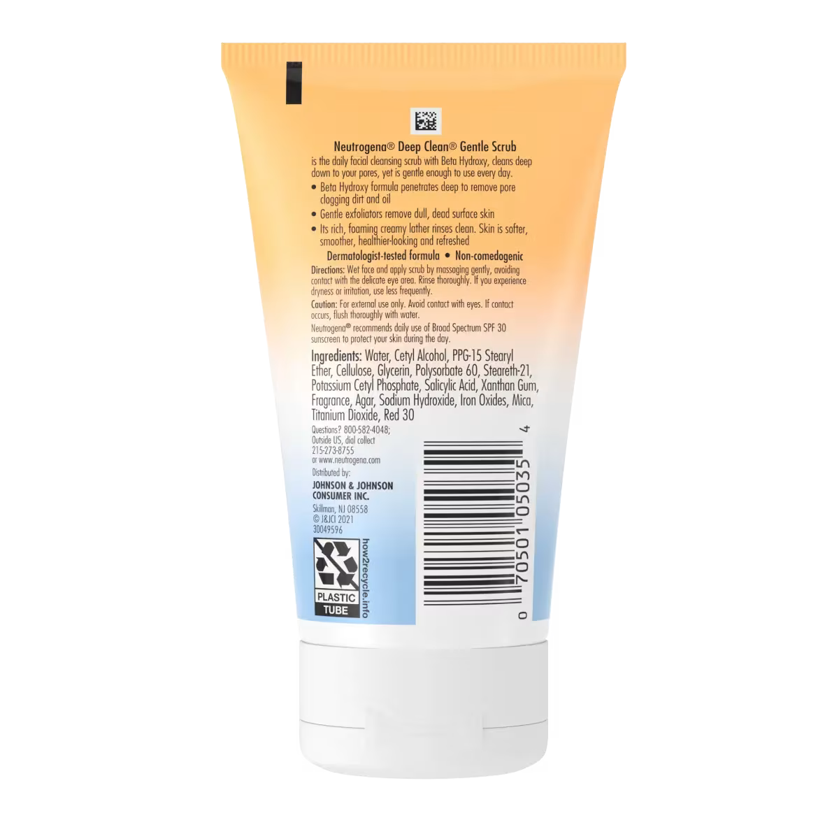 Neutrogena® Deep Clean® Gentle Scrub, 4.2 Fl. Oz - US 2057