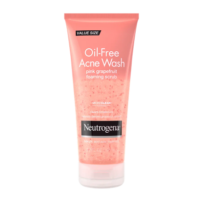 Neutrogena® Oil-Free Acne Wash Pink Grapefruit Acne Wash Foaming Scrub, 6.7 Fl. Oz - US 1184