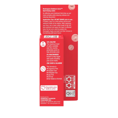 Neutrogena® Stubborn Acne Spot Drying Lotion, 1.0 Fl. Oz - US 1358