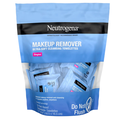 Neutrogena® Makeup Remover Cleansing Towelette Singles, 20 Count - US 7316