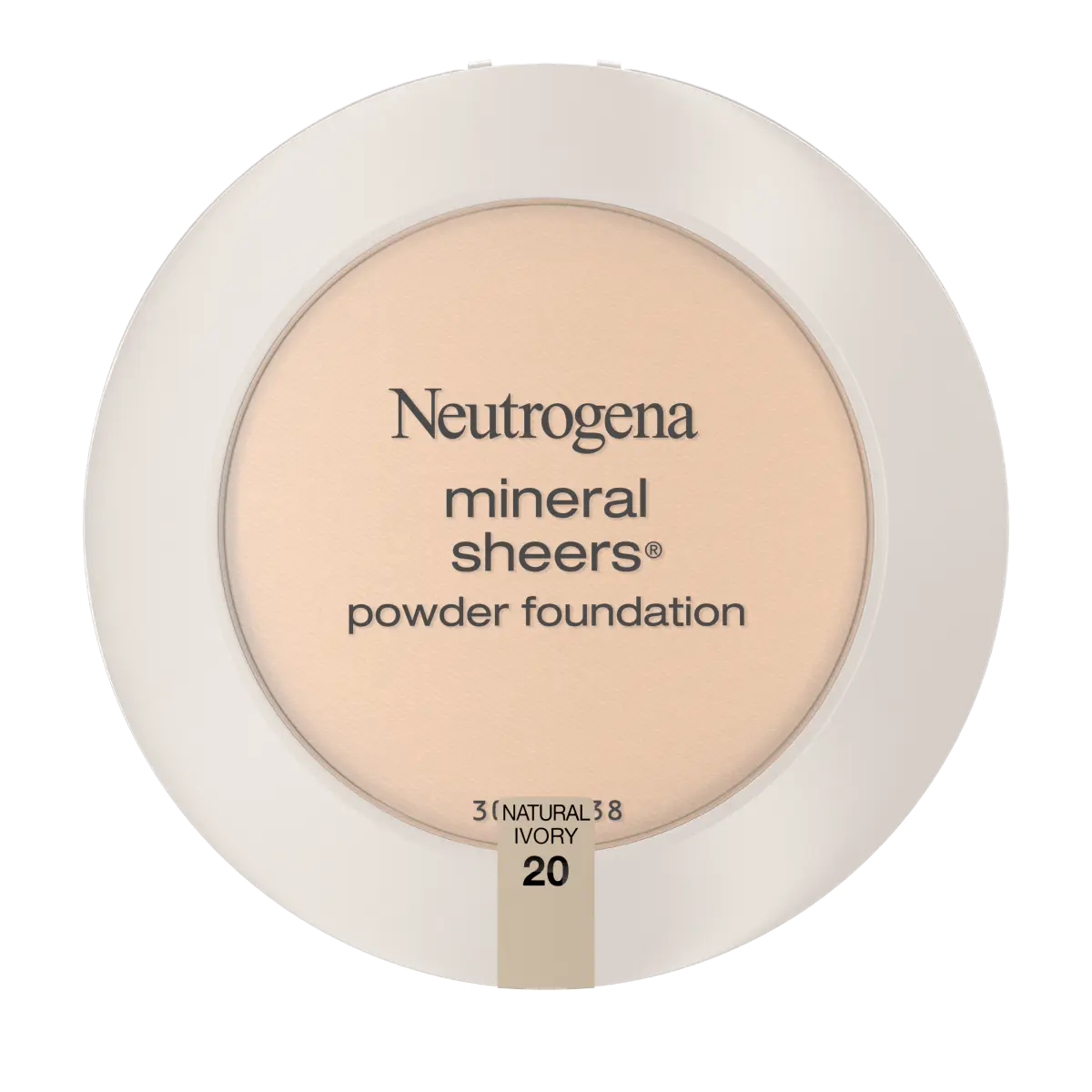 Neutrogena® Mineral Sheers Compact Powder Foundation, Natural Ivory 20, .34 Oz - US 9833
