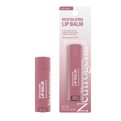 Neutrogena Revitalizing Lip Balm SPF 20, Sheer Petal Glow 40, .15 Oz - US 3161