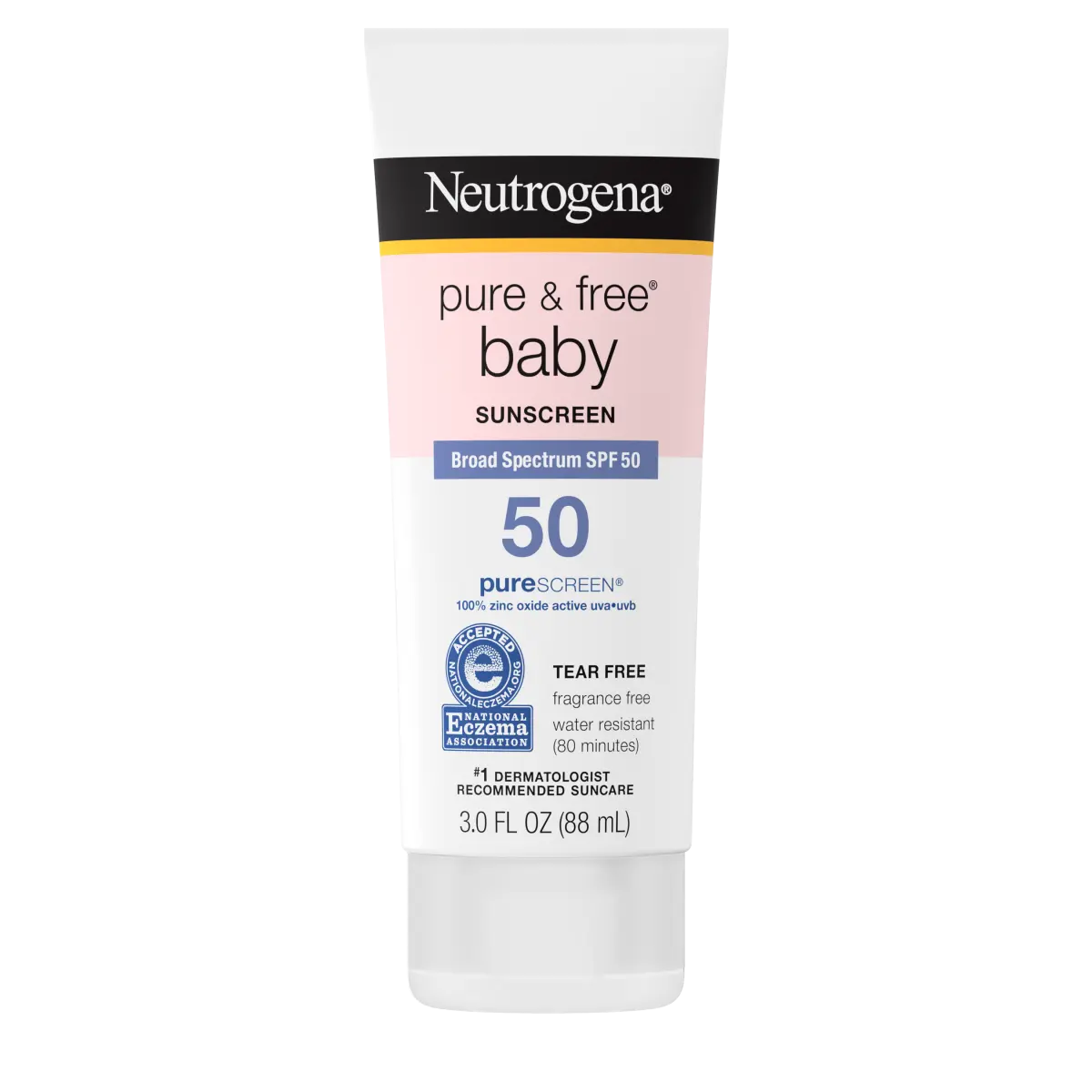 Neutrogena® Pure and Free Baby Mineral Sunscreen Broad Spectrum SPF 50, 3 Fl. Oz - US 8696