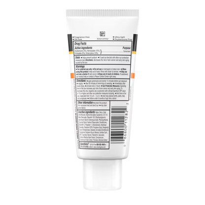 Neutrogena® Clear Face Liquid Lotion Sunscreen Broad Spectrum SPF 50, 3 Fl. Oz - US 1482