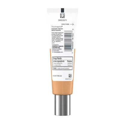 Radiant Tinted Moisturizer Broad Spectrum SPF 25 - Sheer Tan (30) - US 0328