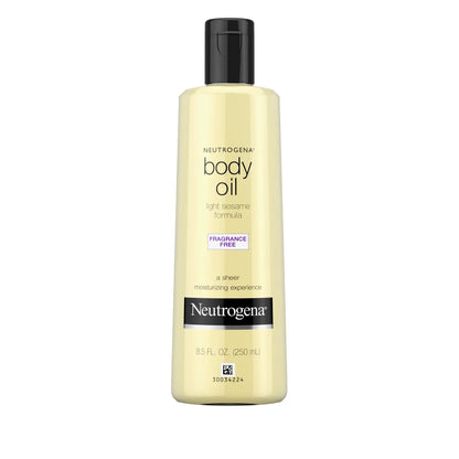 Neutrogena® Body Oil, Light Sesame Formula, Fragrance Free, 8.5 Fl. Oz - US 9365