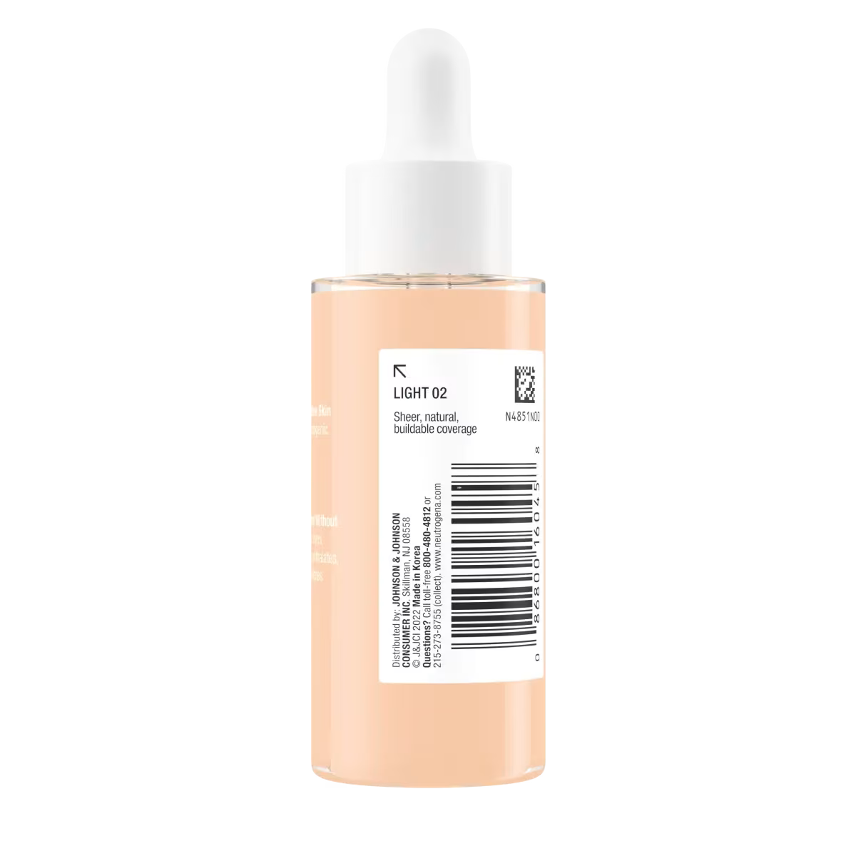 Neutrogena® Healthy Skin Sensitive Skin Serum Foundation, Light 02, 1 Oz - US 3360