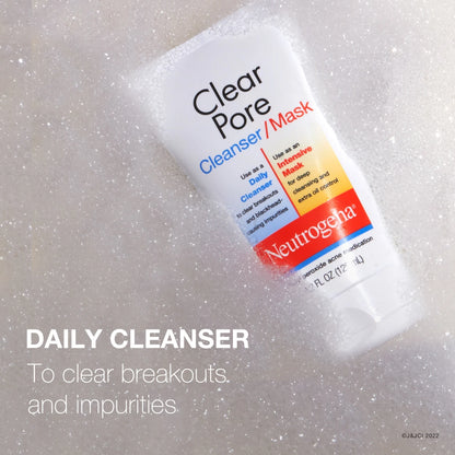 Neutrogena® Clear Pore Cleanser Mask, 4.2 Fl. Oz - US 8205