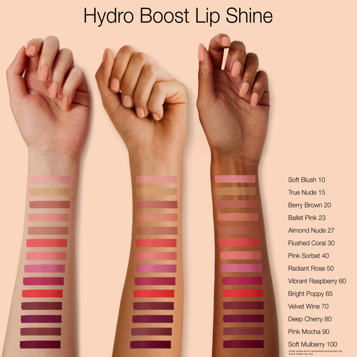 Neutrogena® Hydro Boost Hydrating Lip Shine, 30 Flushed Coral, 0.10 Oz - US 3265