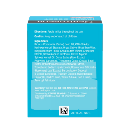 Neutrogena® Hydro Boost Hyaluronic Acid Lip Balm, Sheer Berry, 0.5 Oz - US 6767