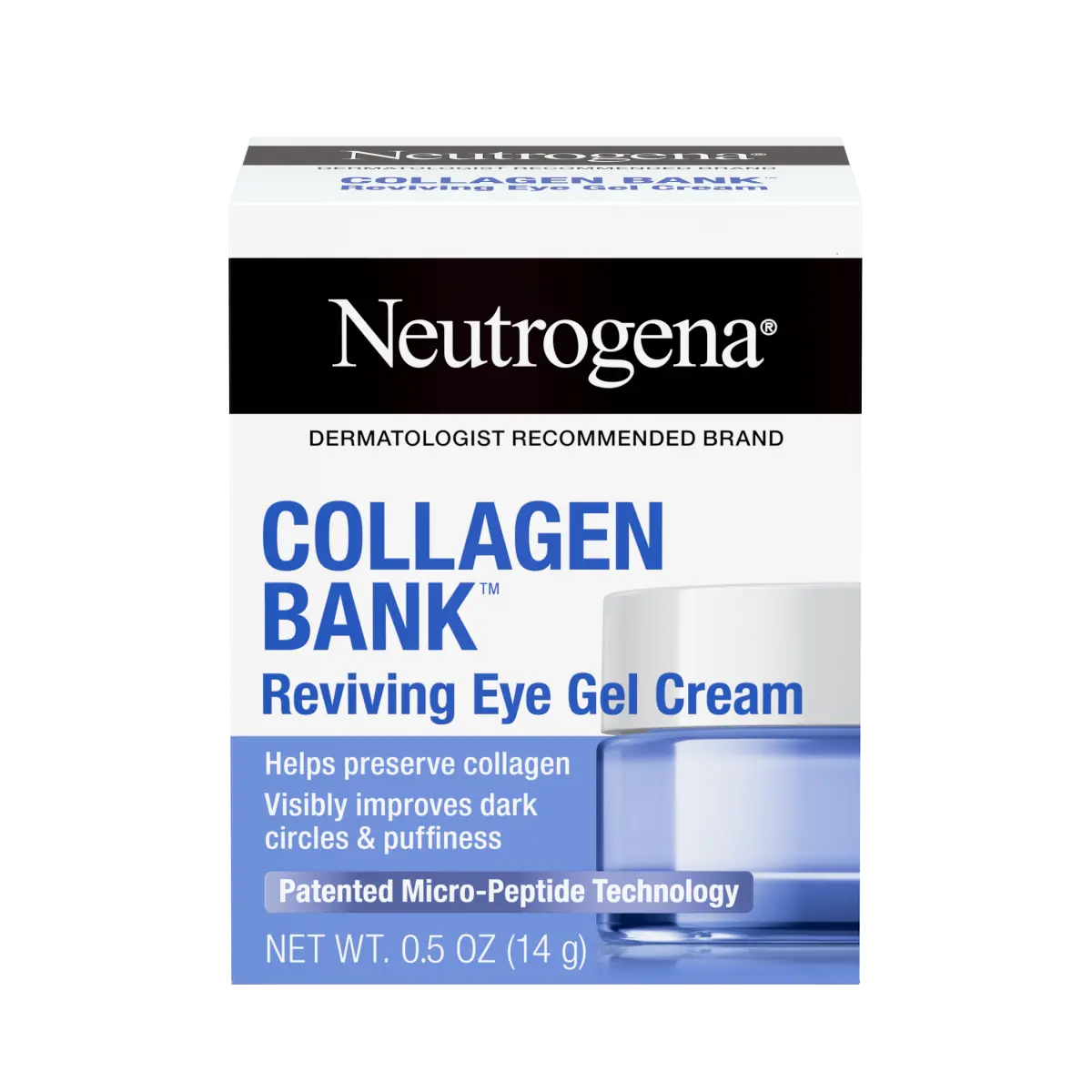 Neutrogena® Collagen Bank Reviving Eye Gel Cream, 0.5 Oz - US 2303
