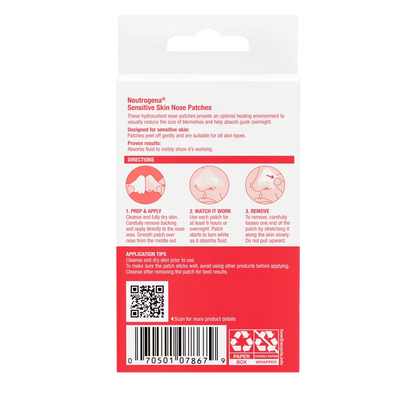 Neutrogena® Nose Patch, Sensitive Skin, 10 Count - US 6142