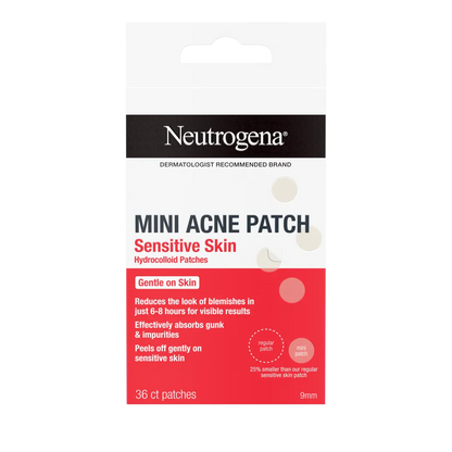 Neutrogena® Mini Acne Patch, Sensitive Skin, 36 Count - US 3670