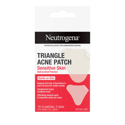 Neutrogena® Sensitive Skin Triangle Acne Patches, 10 Count - US 7360