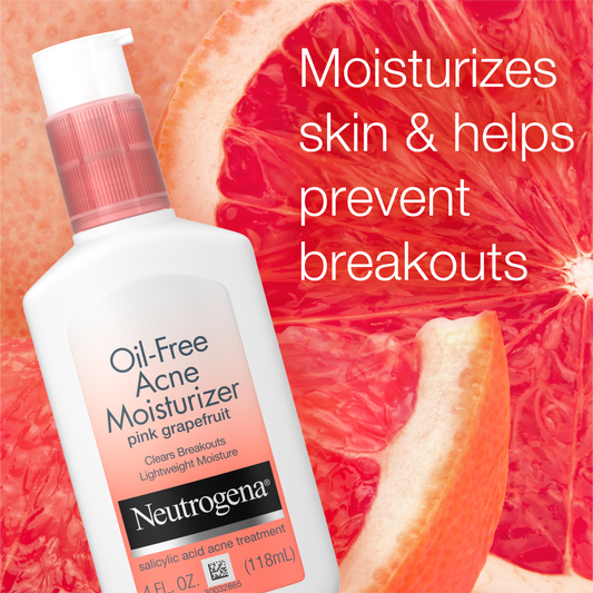 Neutrogena® Oil-Free Acne Moisturizer Pink Grapefruit, 4 Fl. Oz - US 0979