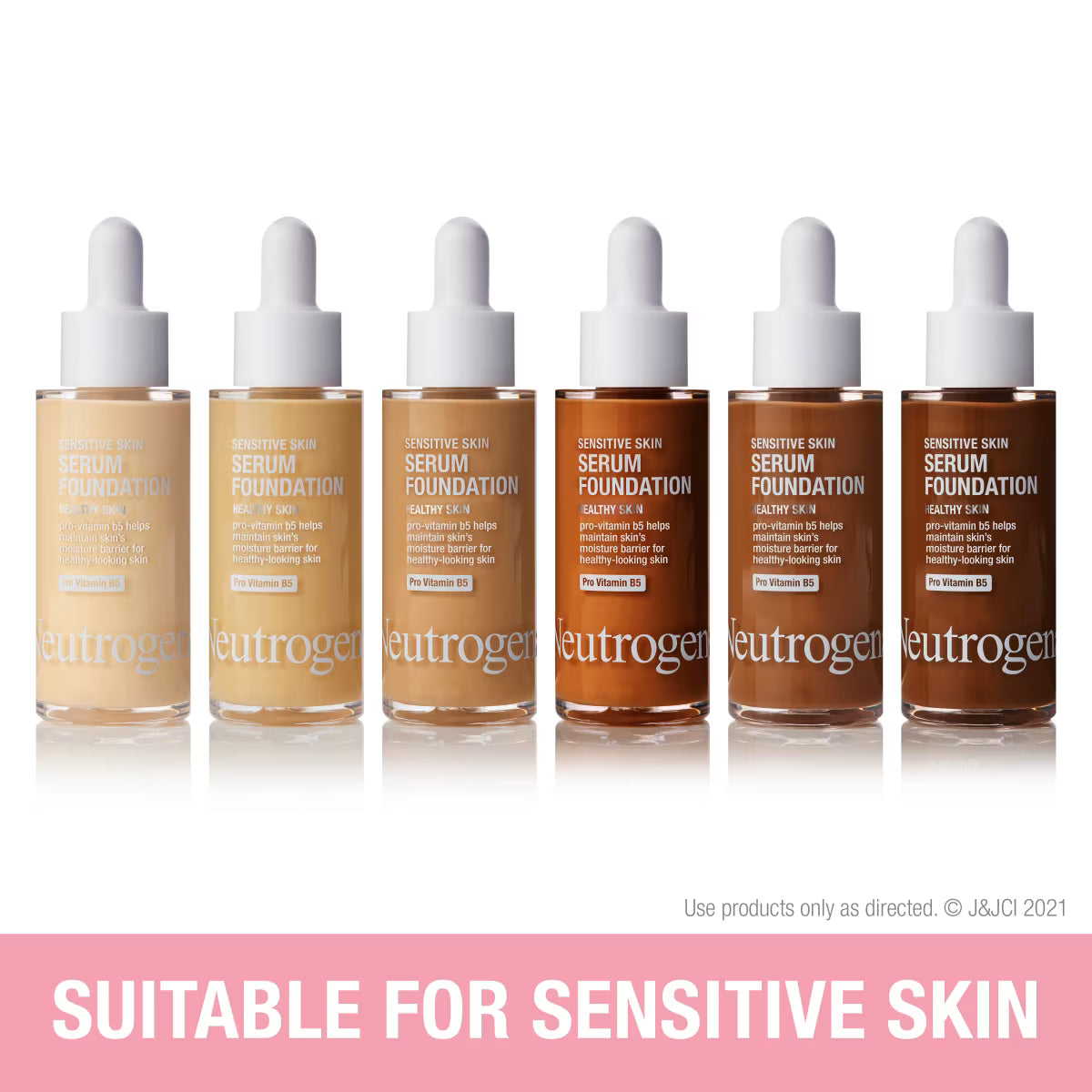 Neutrogena® Healthy Skin Sensitive Skin Serum Foundation, Deep 03, 1 Oz - US 0015