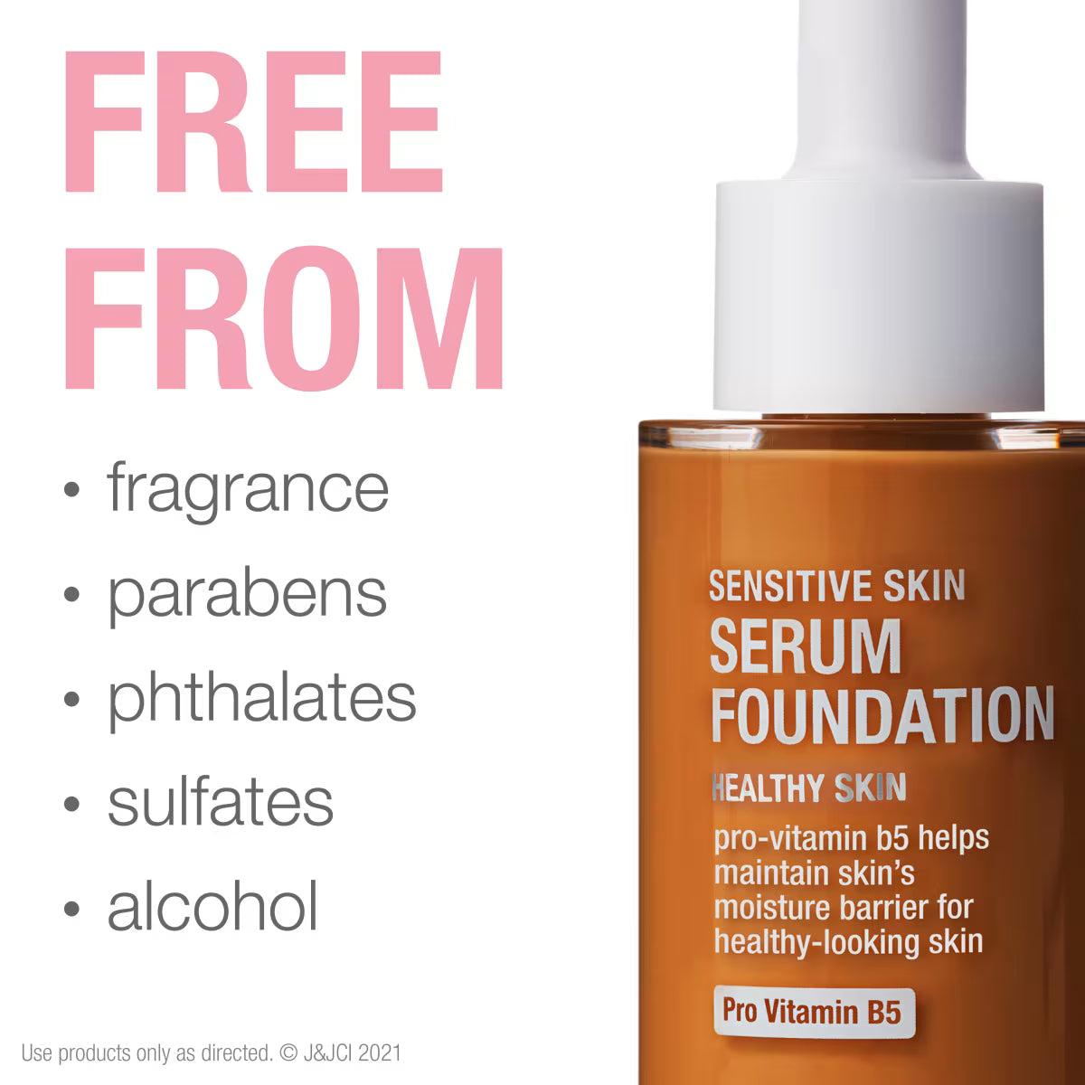 Neutrogena® Healthy Skin Sensitive Skin Serum Foundation, Medium/Deep 02, 1 Oz - US 8294