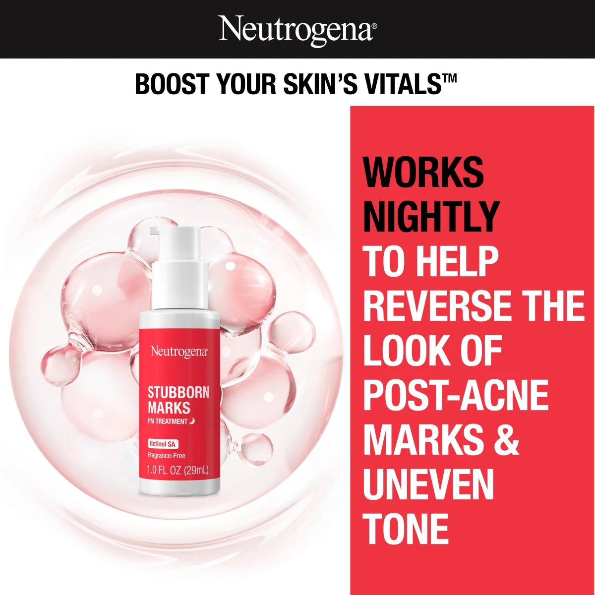 Neutrogena® Stubborn Marks PM Treatment, 1 Fl. Oz - US 4796