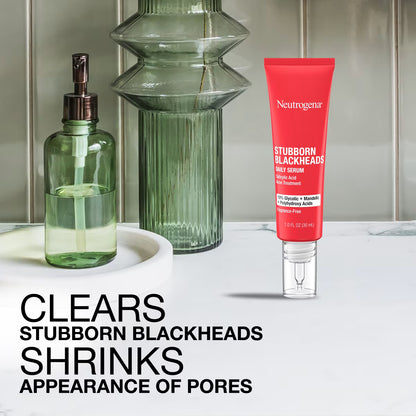 Neutrogena® Stubborn Blackheads Daily Acne Facial Serum, 1 Fl. Oz - US 7090