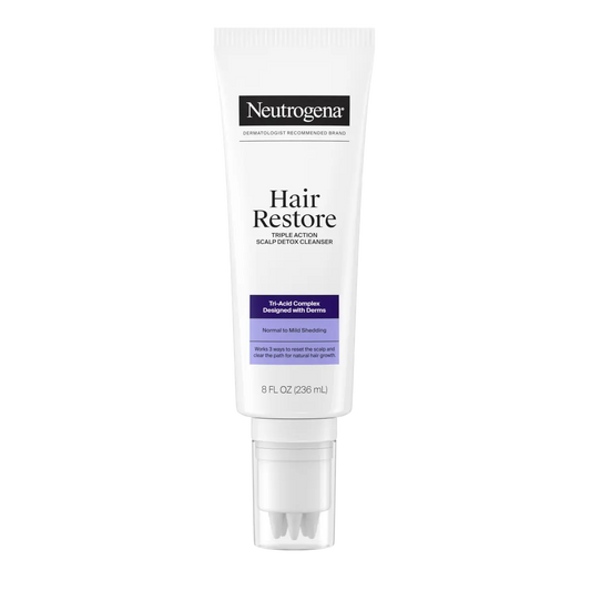 Neutrogena® Hair Restore Triple Action Scalp Detox Cleanser, 8 Fl. Oz - US 3558