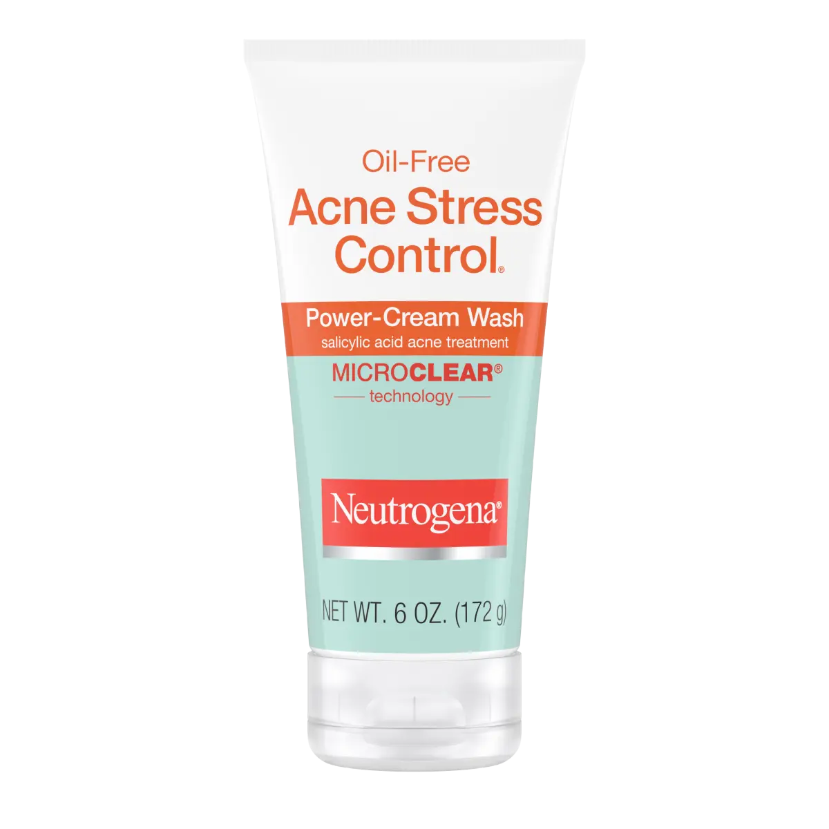 Neutrogena® Oil-Free Acne Stress Control Power-Cream Wash, 6 Oz - US 4160