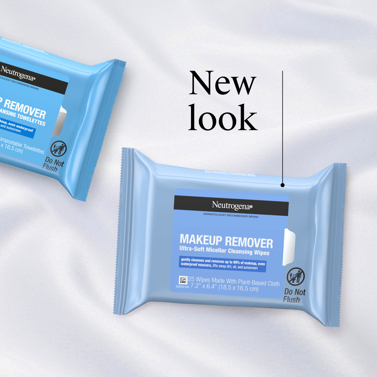 Neutrogena® Makeup Remover Ultra-Soft Micellar Cleansing Wipes, 25 Count - US 8490